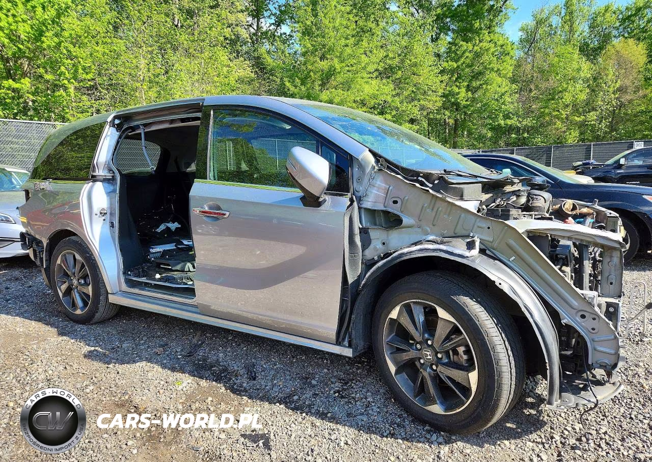 2022 Honda Odyssey Elite VIN:5FNRL6H96NB009458 - 4