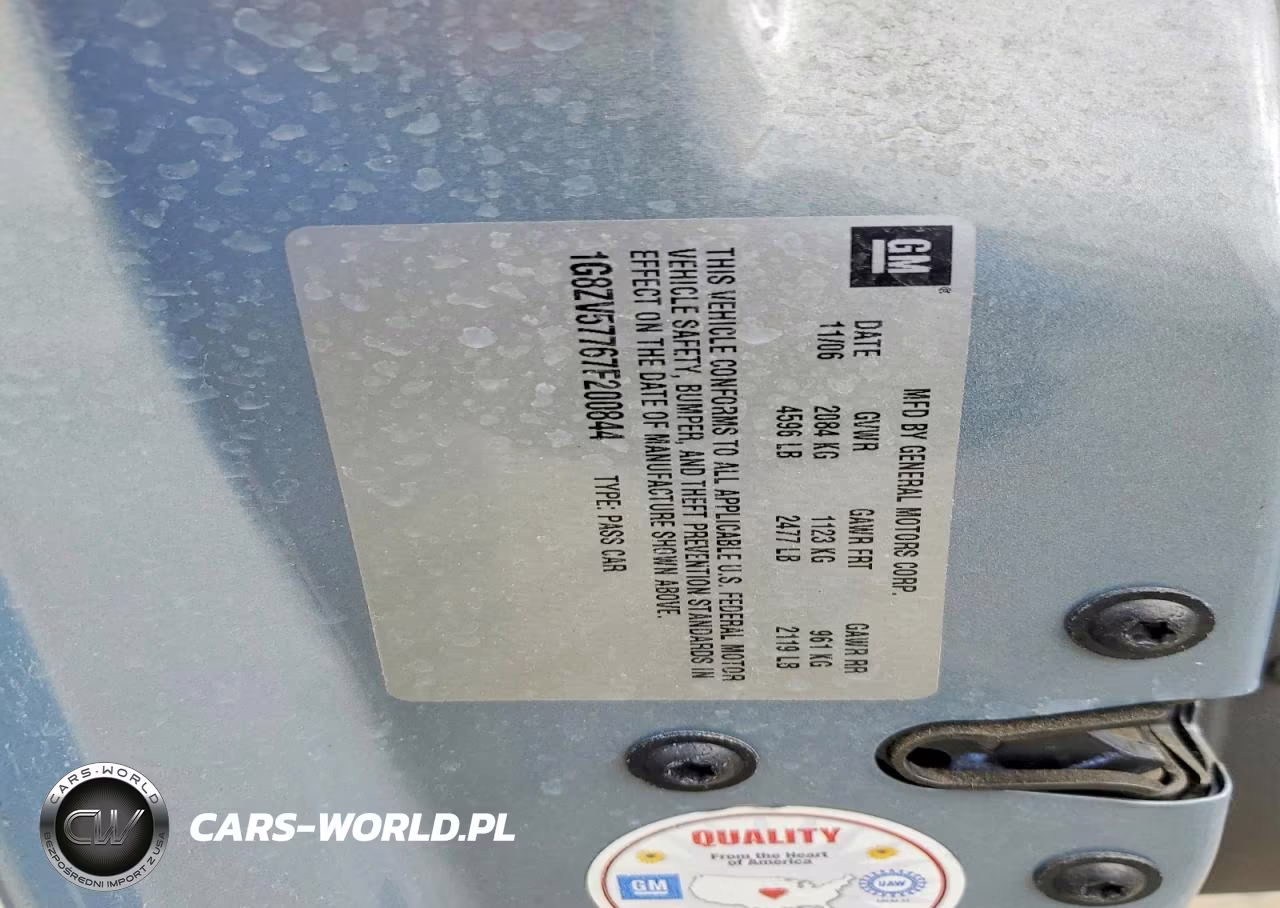2007 Saturn Aura Xr VIN:1G8ZV57767F200844 - 12