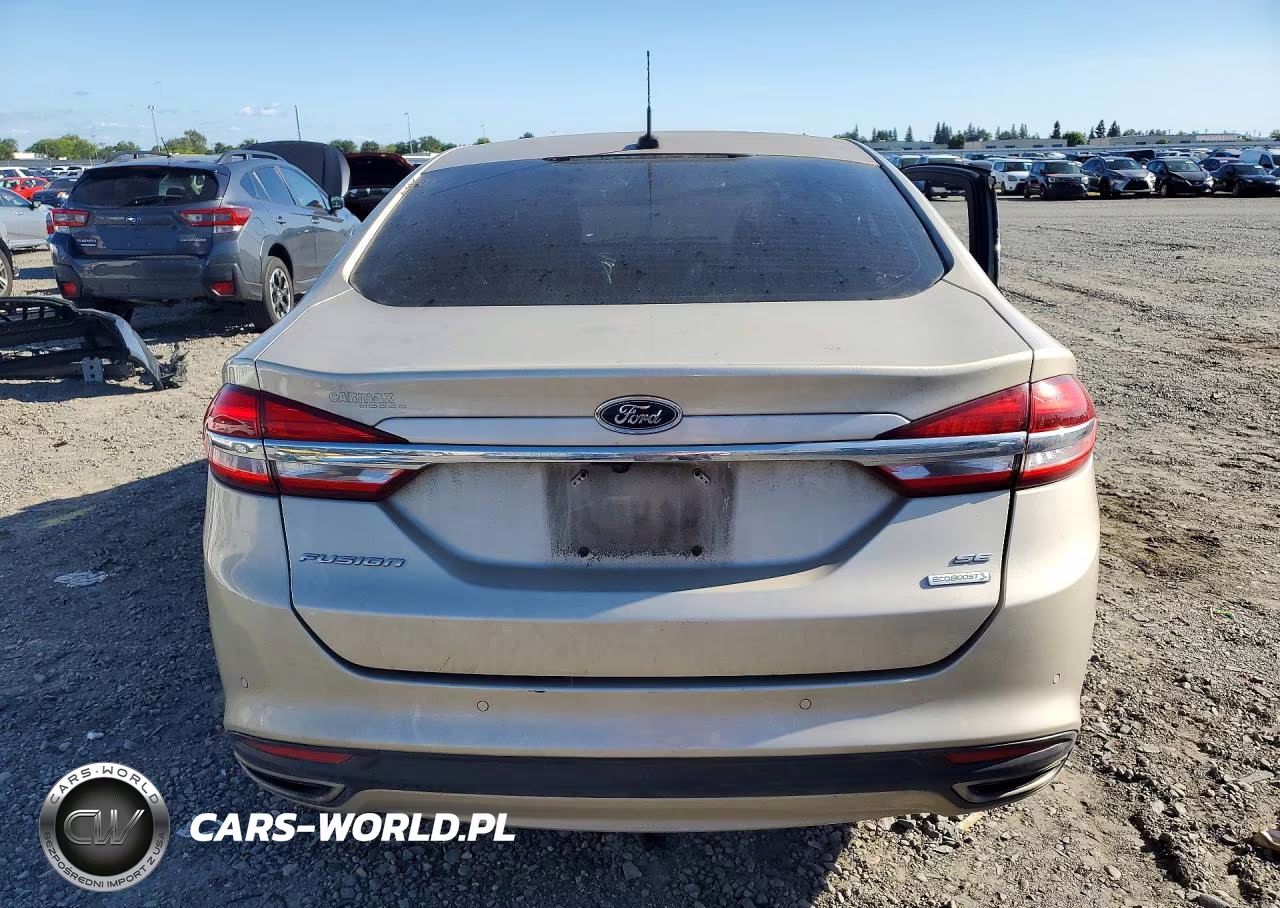 2017 Ford Fusion Se VIN:3FA6P0H97HR215952 - 6