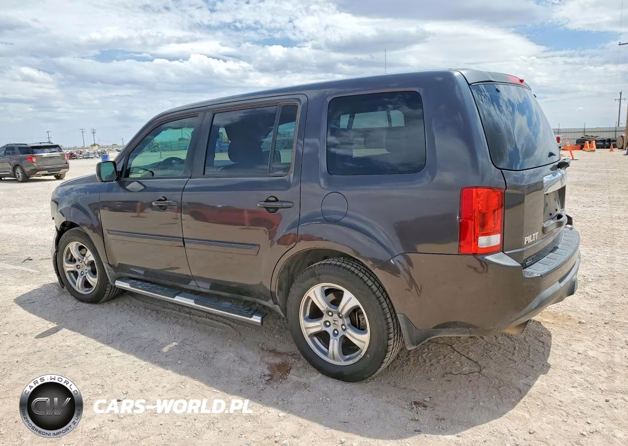 2012 Honda Pilot Exl VIN:5FNYF3H57CB021470 - 2