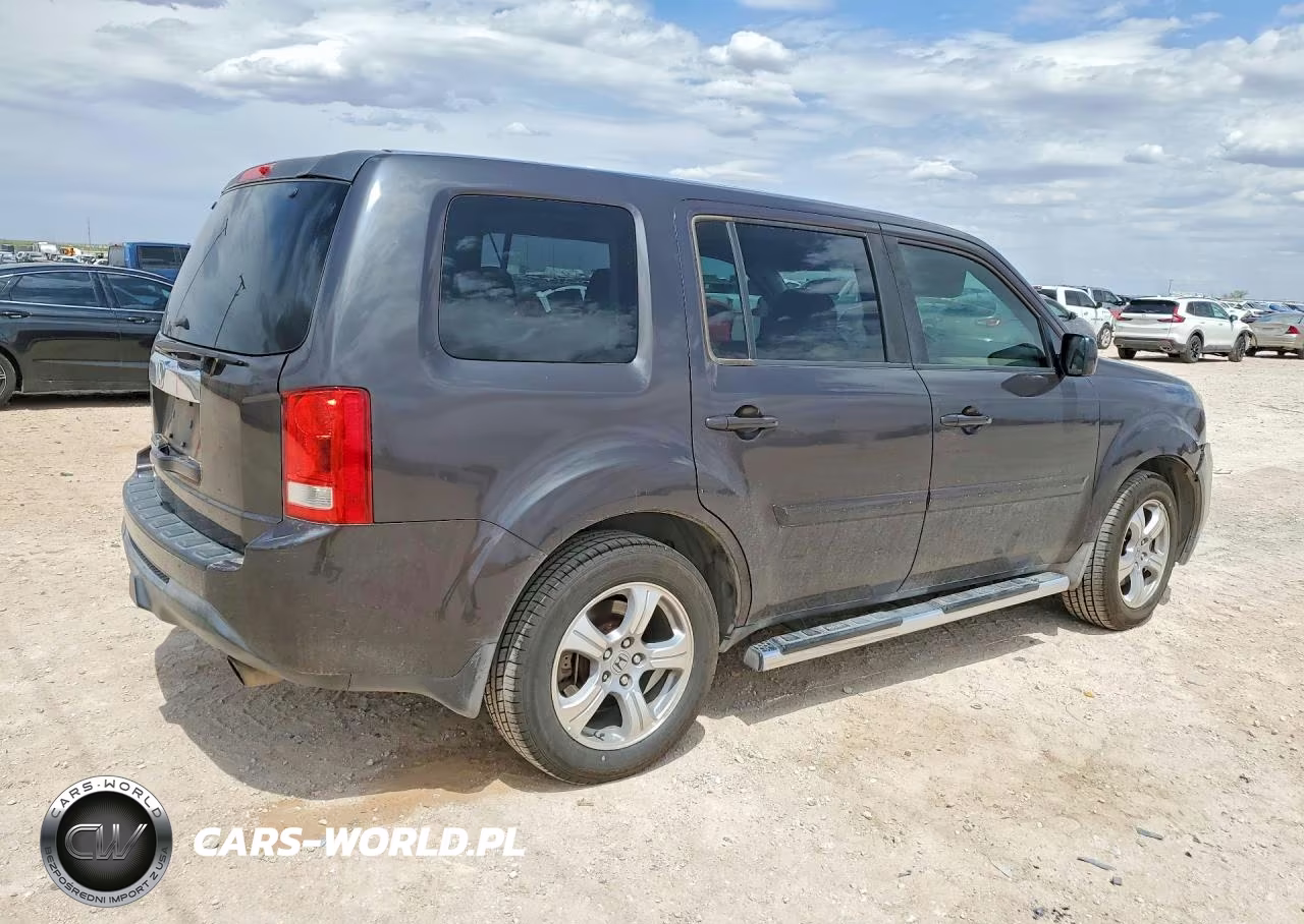 2012 Honda Pilot Exl VIN:5FNYF3H57CB021470 - 3