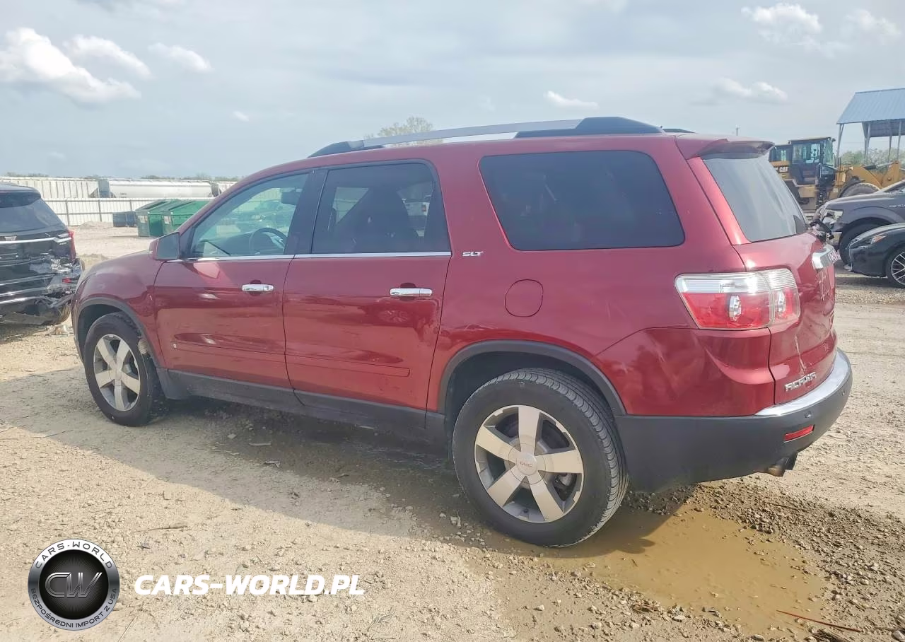 2010 GMC Acadia Slt-1 VIN:1GKLRMED5AJ135500 - 2