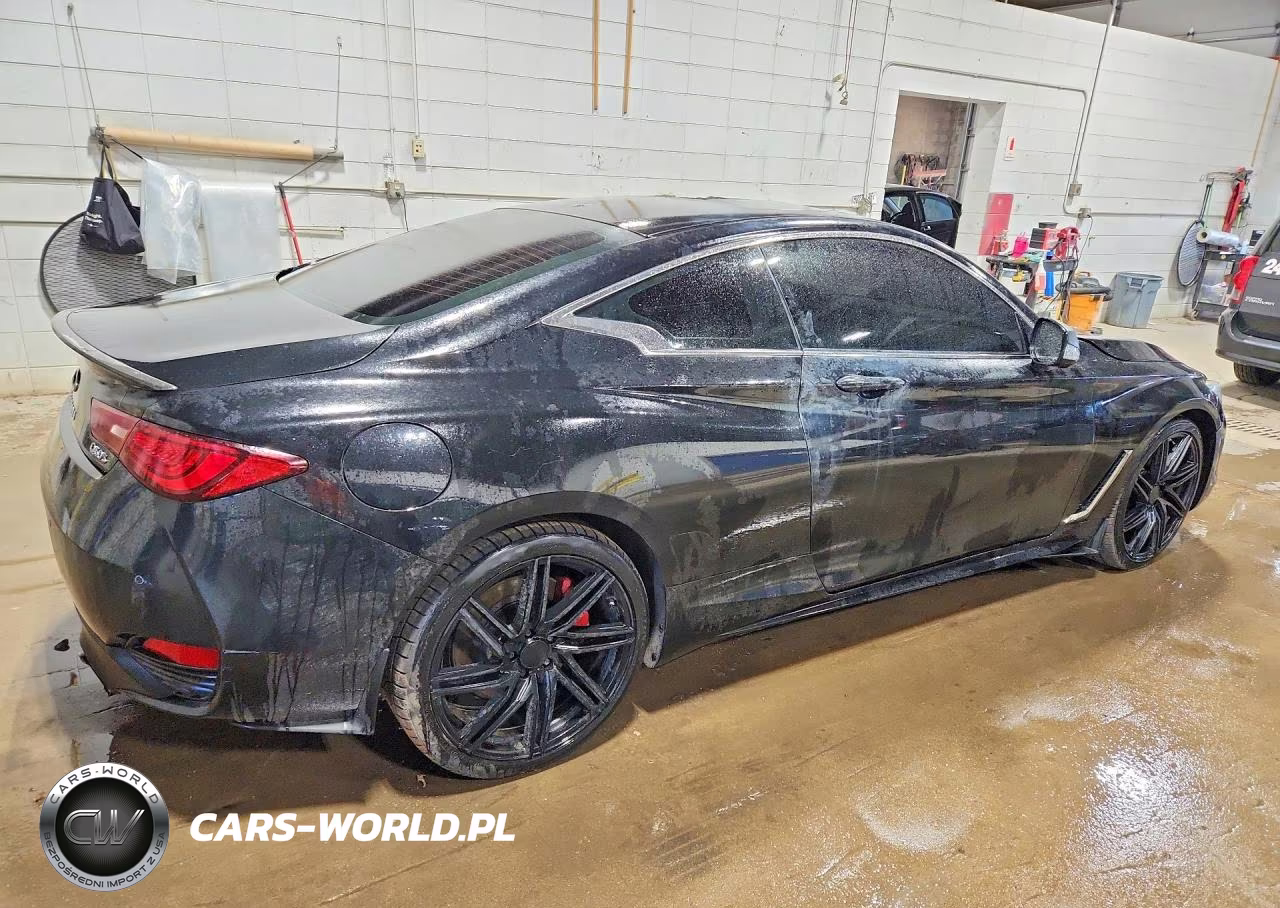 2018 Infiniti Q60 Red Sport 400 VIN:JN1FV7EL0JM630797 - 3