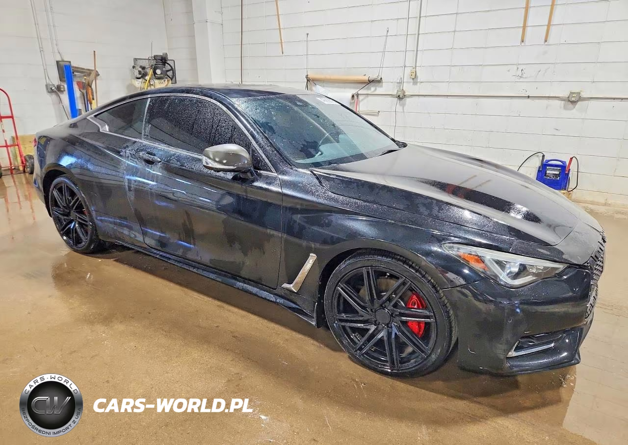 2018 Infiniti Q60 Red Sport 400 VIN:JN1FV7EL0JM630797 - 4