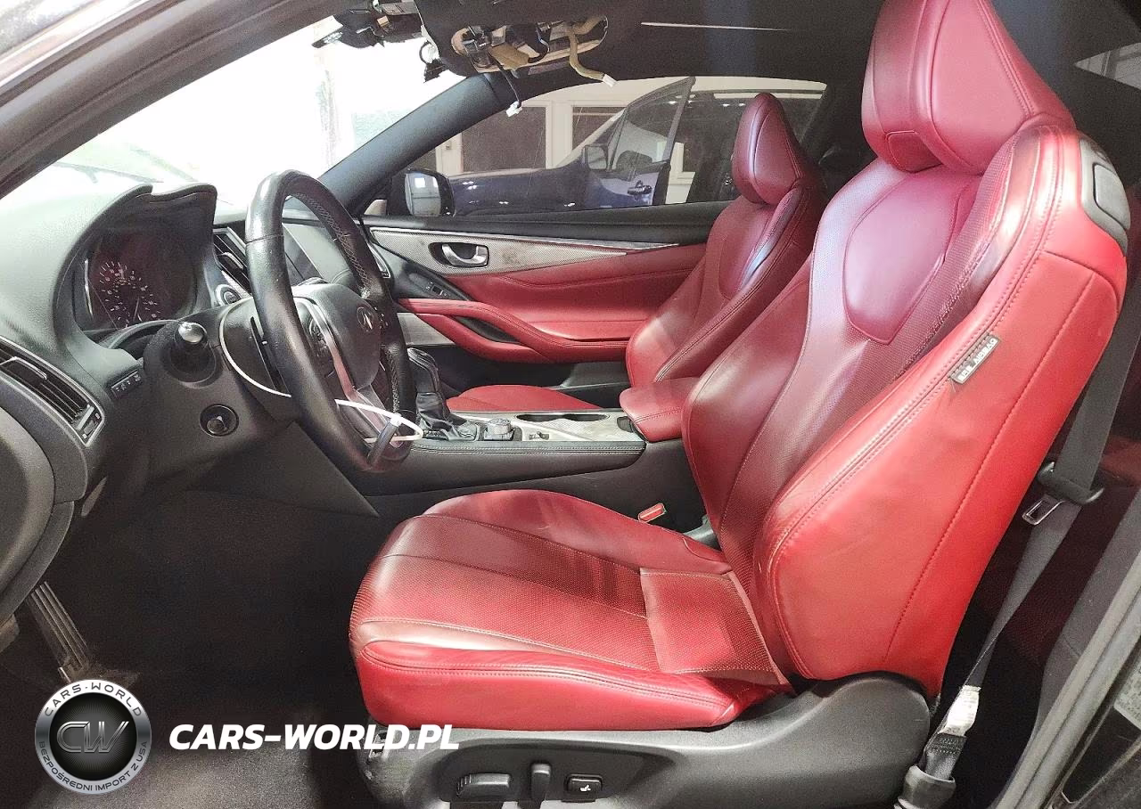 2018 Infiniti Q60 Red Sport 400 VIN:JN1FV7EL0JM630797 - 7