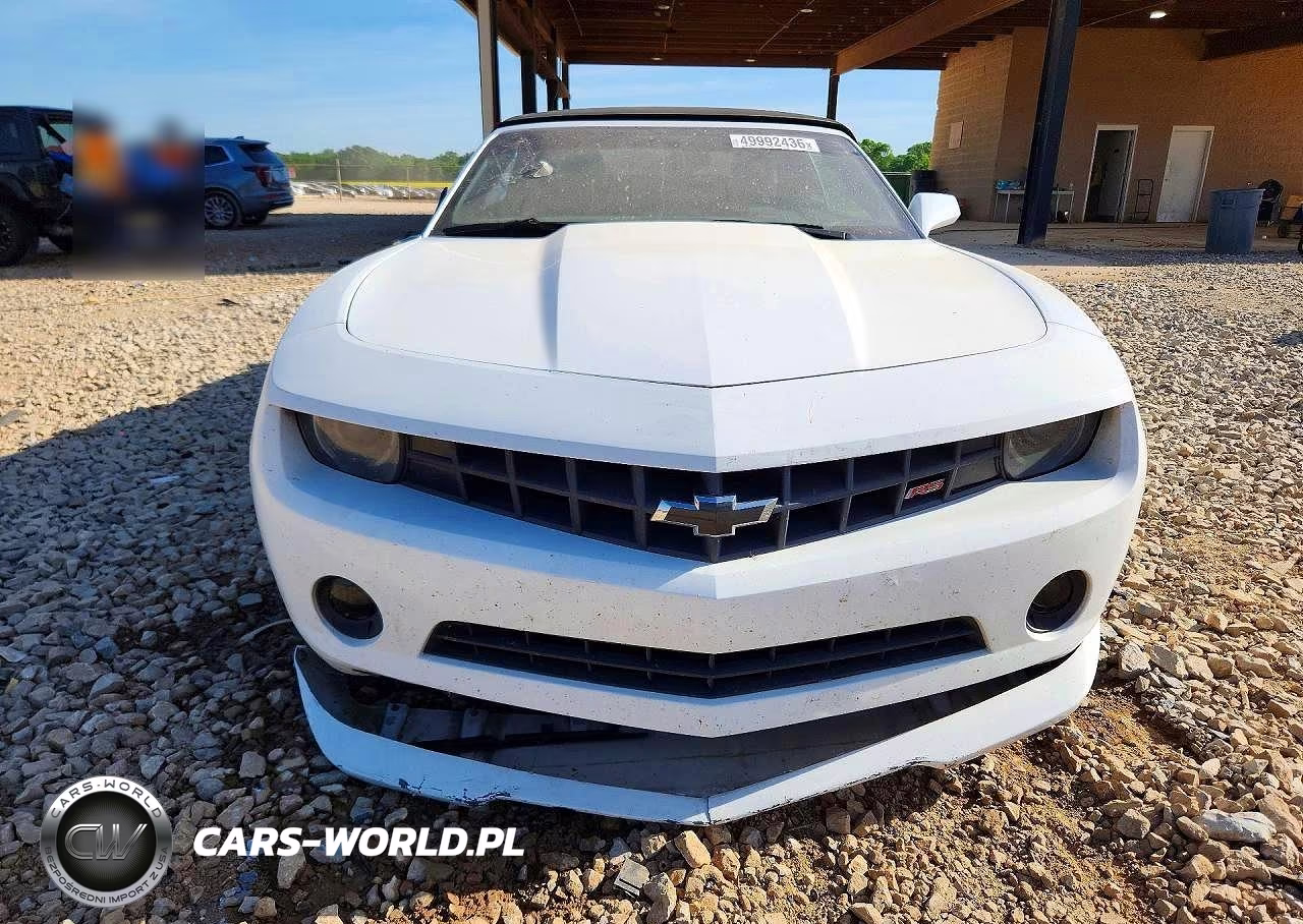 2012 Chevrolet Camaro Lt VIN:2G1FC3D31C9119766 - 5