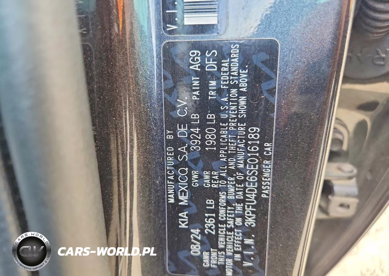2025 Kia K4 Ex VIN:3KPFU4DE6SE016189 - 12