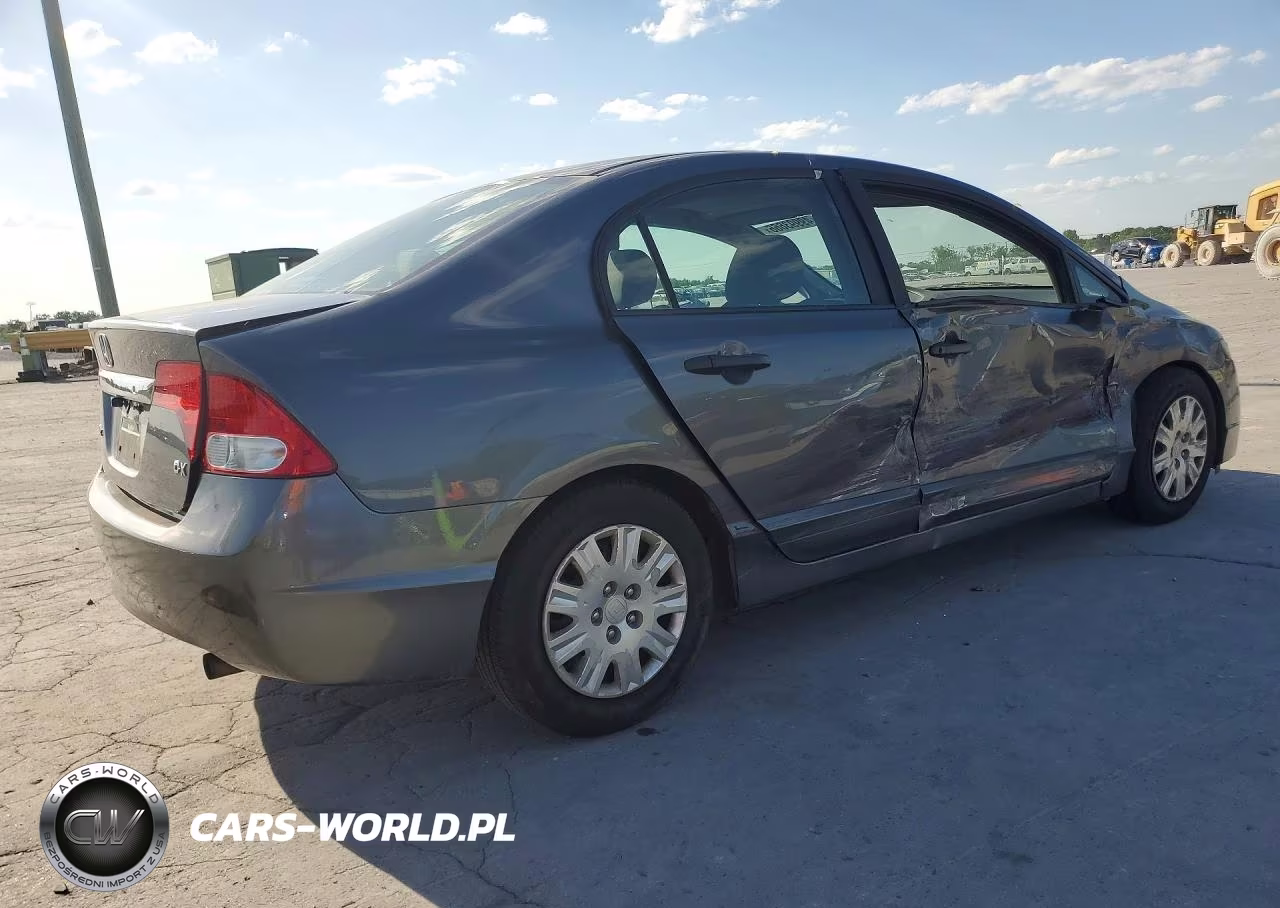 2011 Honda Civic Vp VIN:19XFA1F32BE028438 - 3