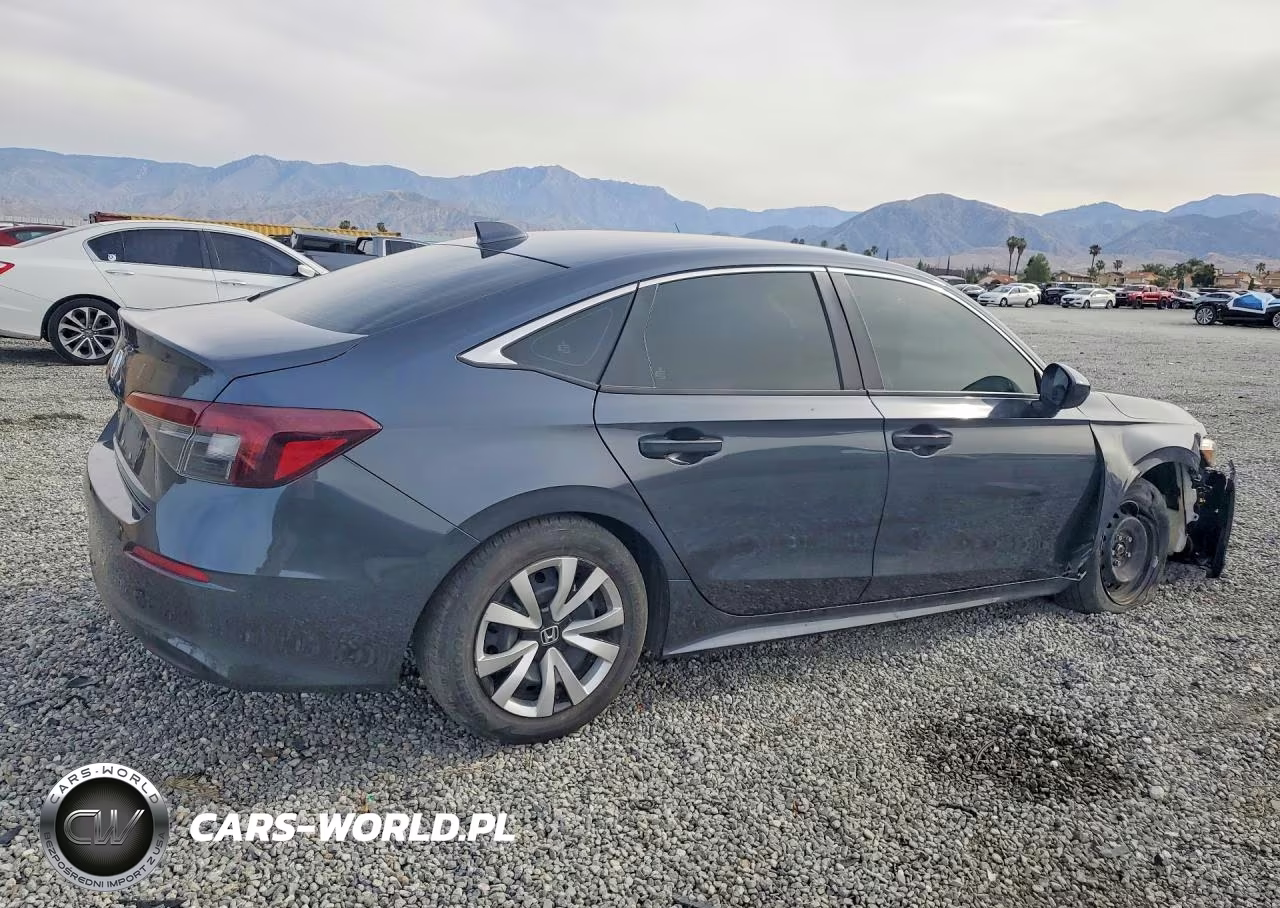 2025 Honda Civic Lx VIN:2HGFE2F20SH582049 - 3