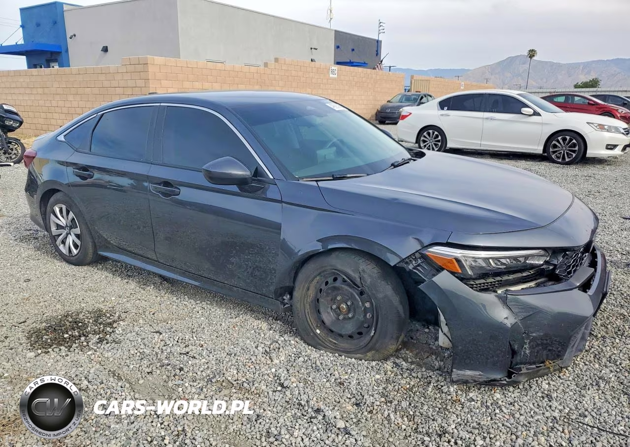 2025 Honda Civic Lx VIN:2HGFE2F20SH582049 - 4