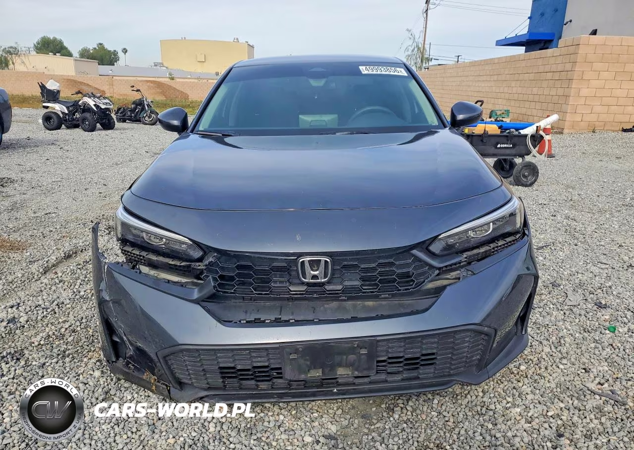 2025 Honda Civic Lx VIN:2HGFE2F20SH582049 - 5