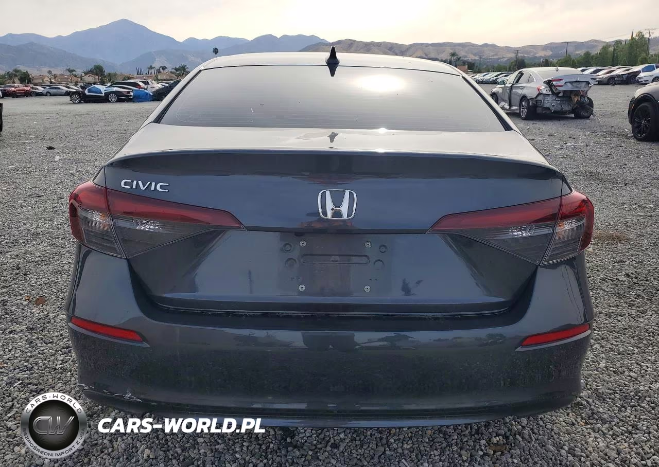 2025 Honda Civic Lx VIN:2HGFE2F20SH582049 - 6