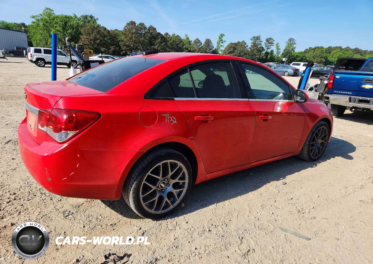 2015 Chevrolet Cruze Lt VIN:1G1PC5SB2F7272804 - 3