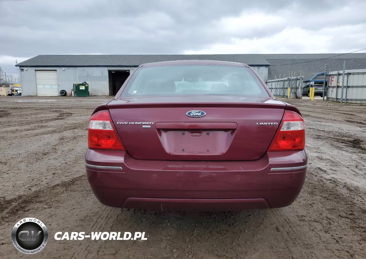 2005 Ford Five Hundred Limited VIN:1FAFP28175G191967 - 6
