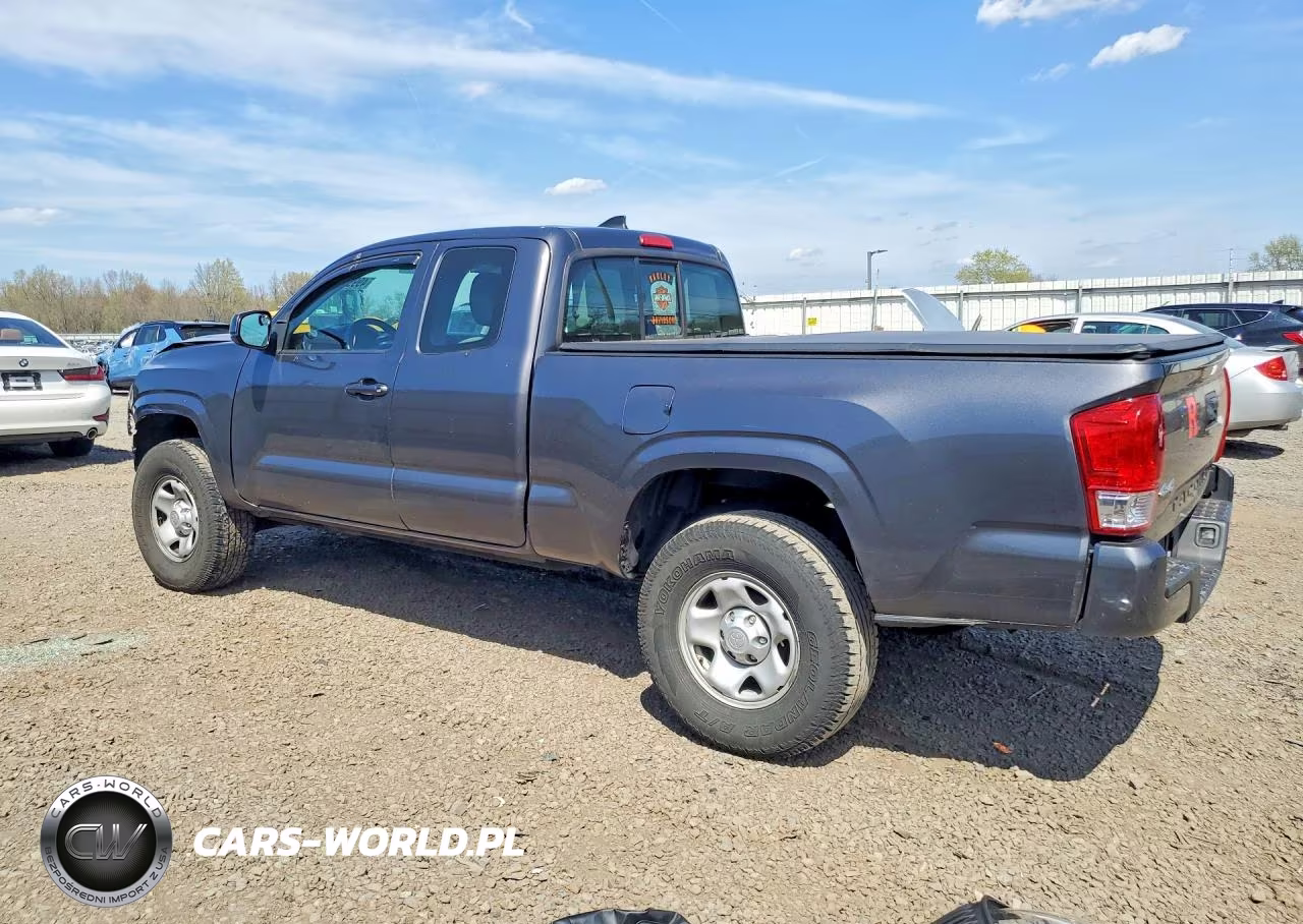 2017 Toyota Tacoma Sr VIN:5TFSX5EN0HX057789 - 2