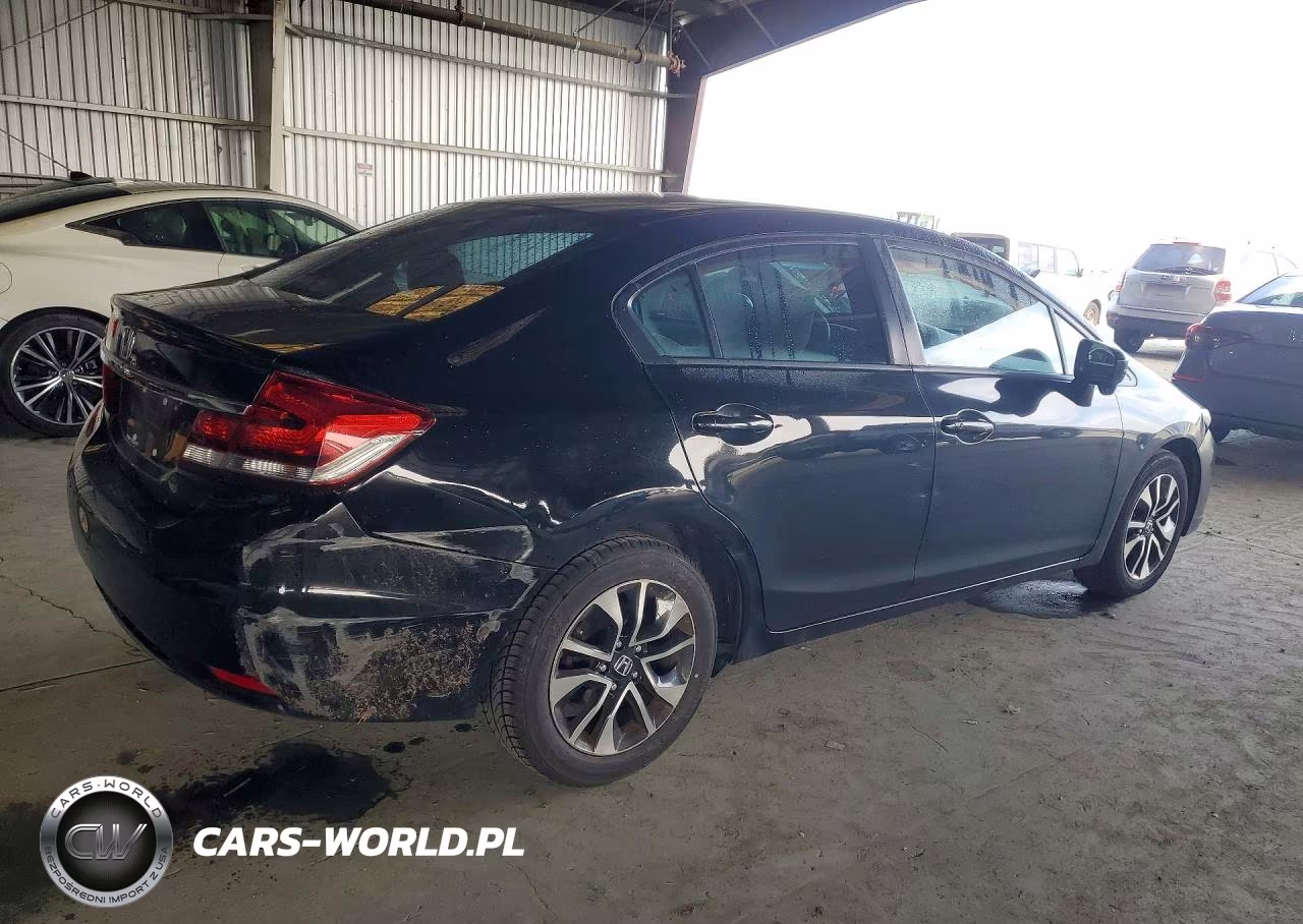 2015 Honda Civic Ex VIN:19XFB2F84FE205219 - 3