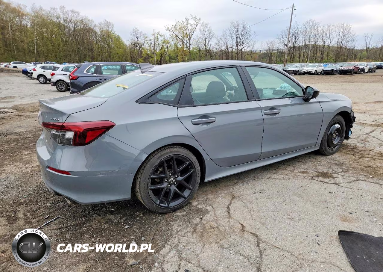 2025 Honda Civic Sport VIN:2HGFE2F51SH529676 - 3