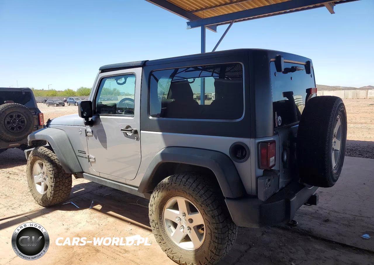 2015 Jeep Wrangler Sport VIN:1C4AJWAG4FL581543 - 2