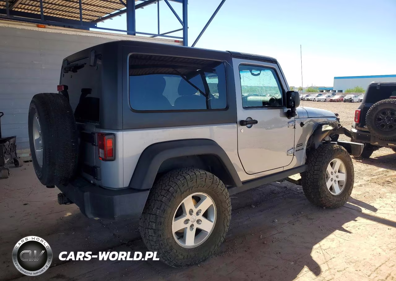 2015 Jeep Wrangler Sport VIN:1C4AJWAG4FL581543 - 3