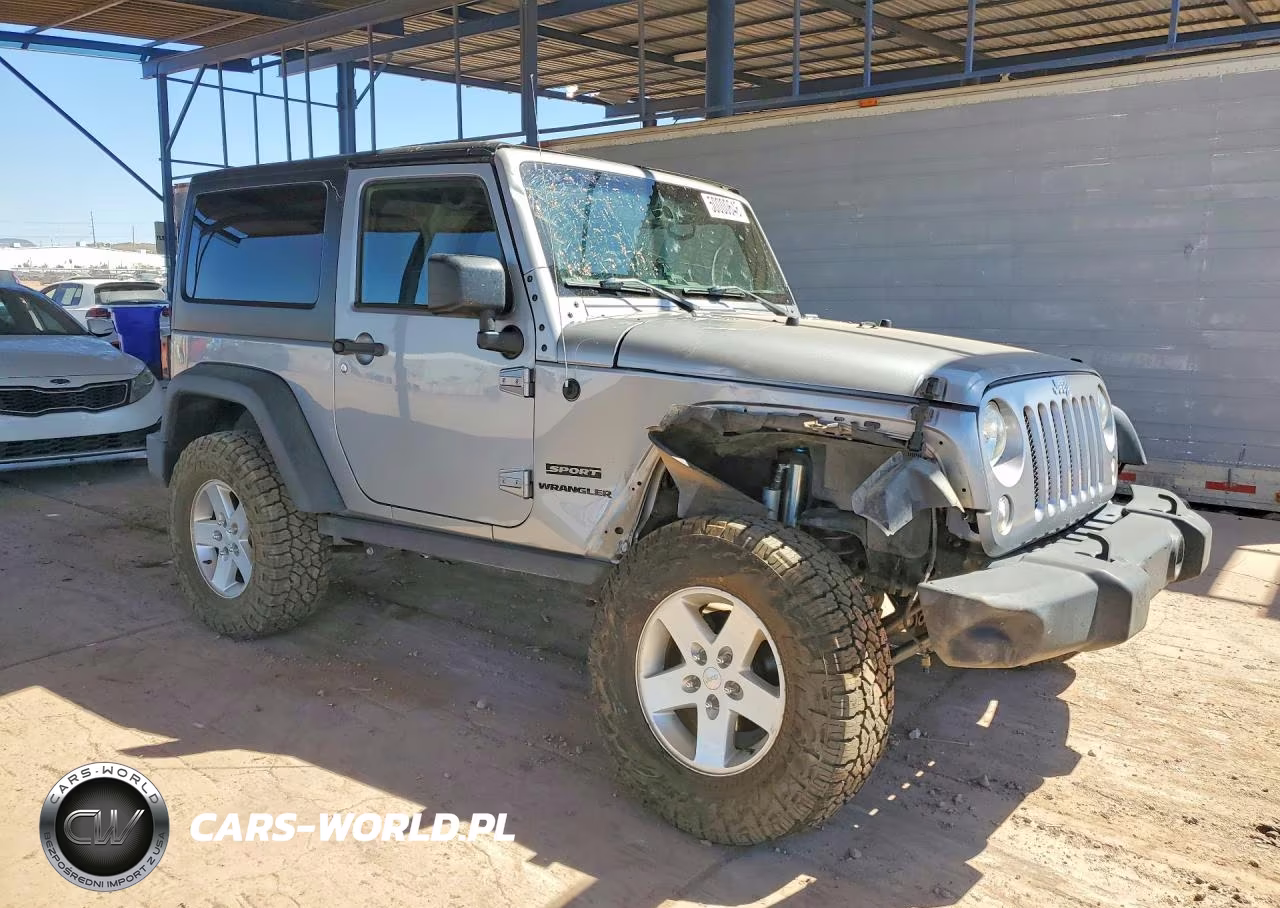 2015 Jeep Wrangler Sport VIN:1C4AJWAG4FL581543 - 4