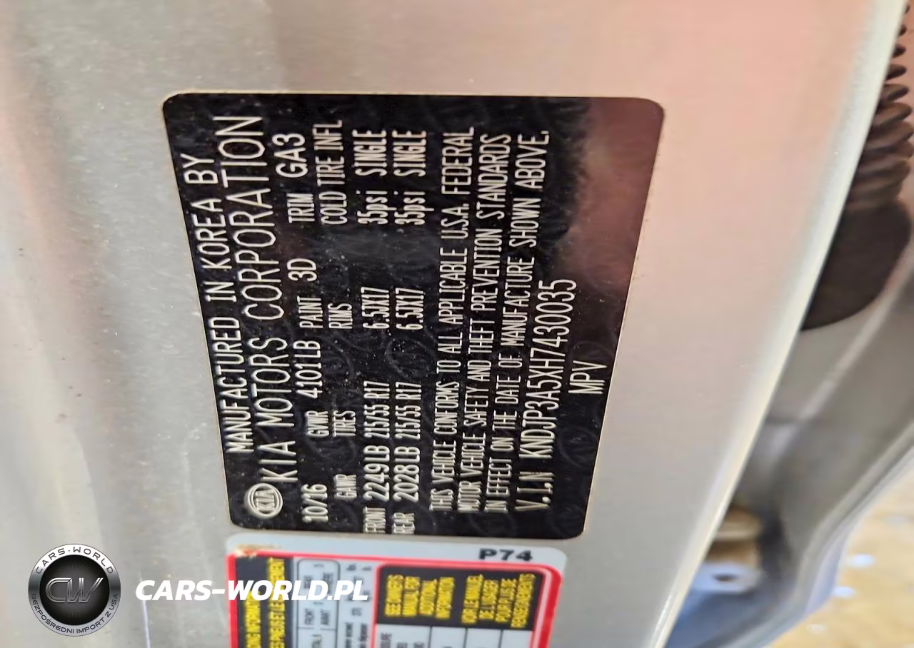2017 Kia Soul + VIN:KNDJP3A5XH7430035 - 13