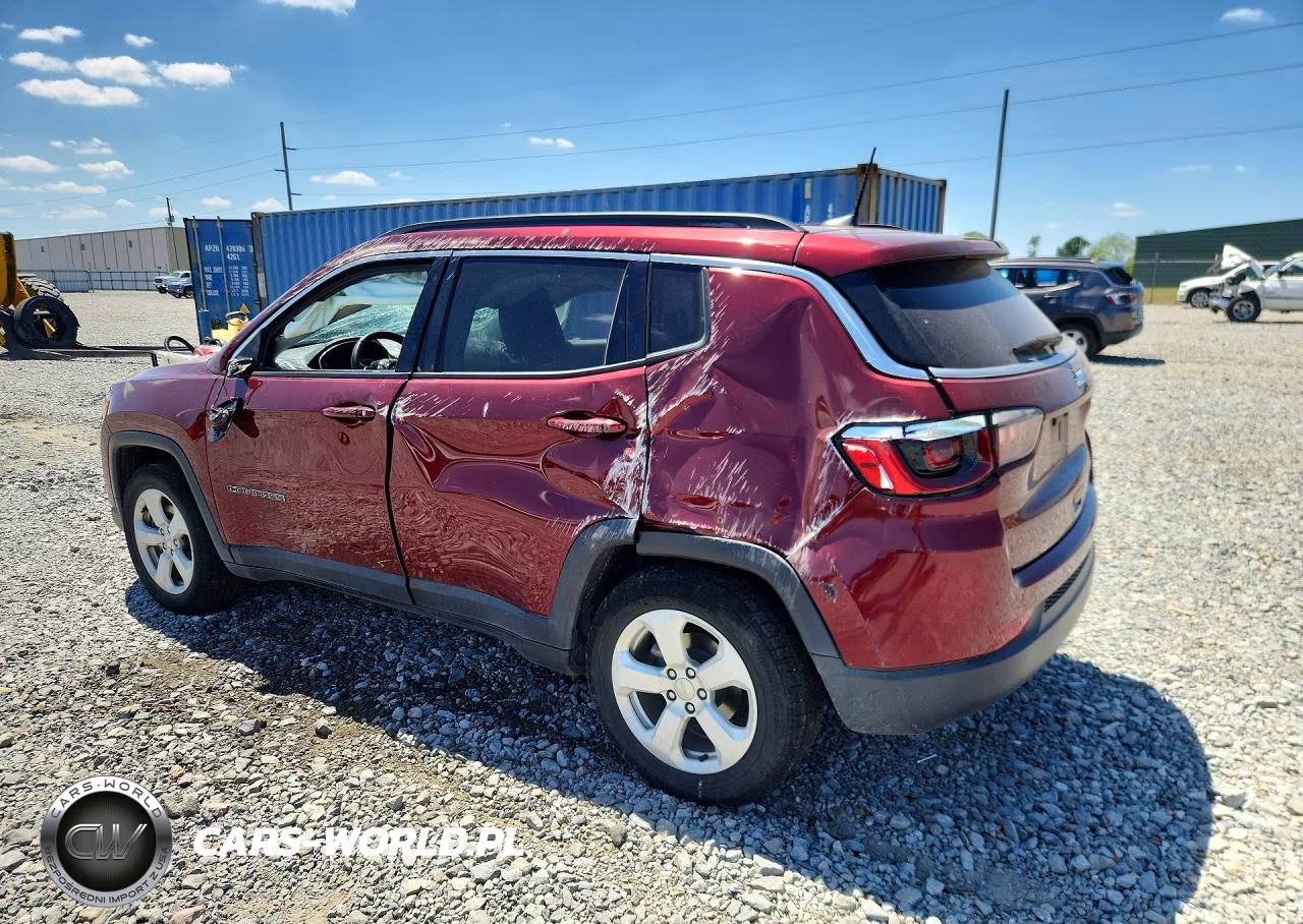 2021 Jeep Compass Latitude VIN:3C4NJCBB7MT571075 - 2
