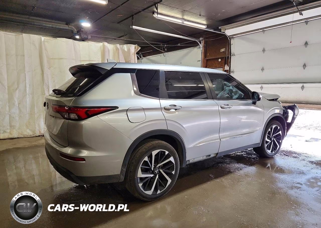 2022 Mitsubishi Outlander Es VIN:JA4J4TA80NZ044544 - 3