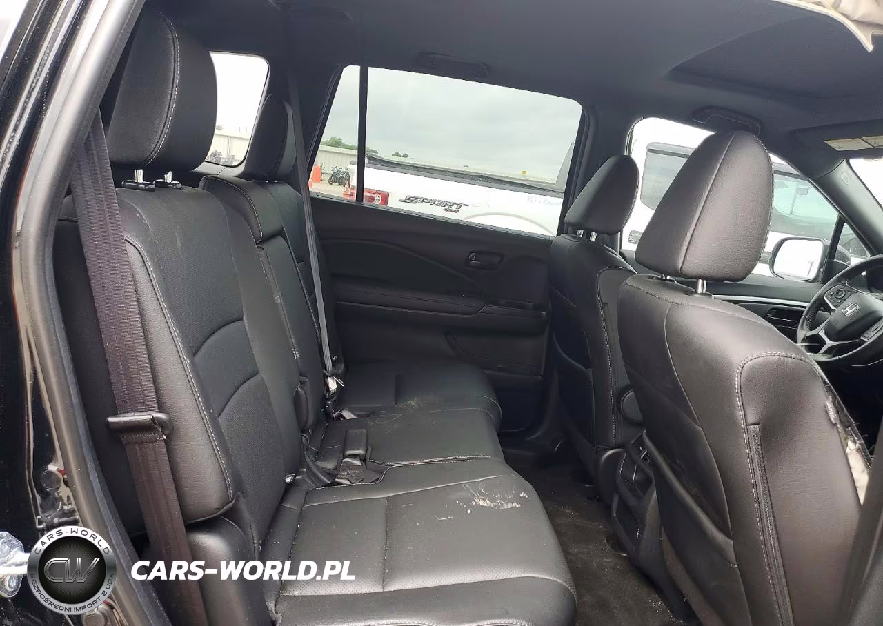 2022 Honda Passport Exl VIN:5FNYF7H54NB003387 - 11