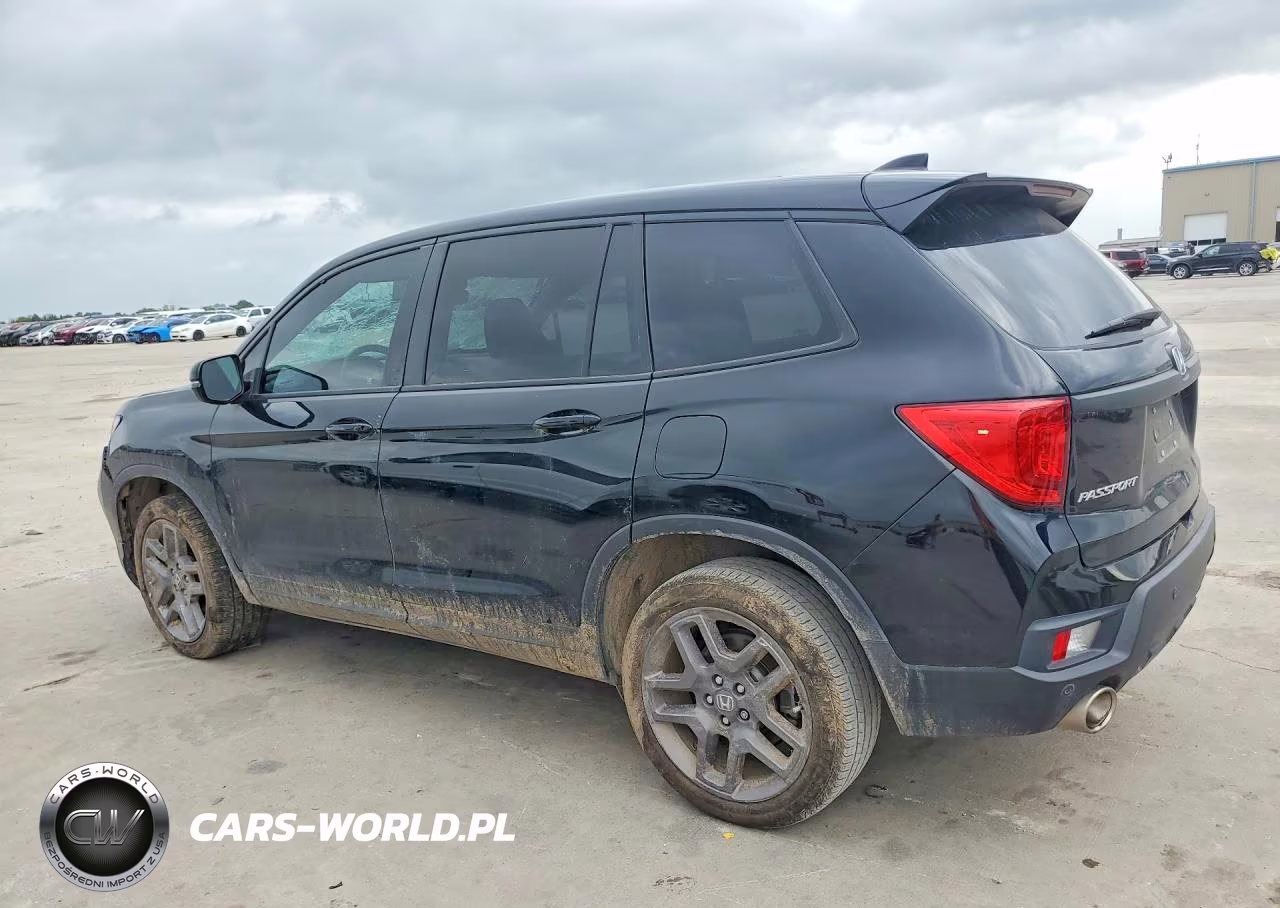 2022 Honda Passport Exl VIN:5FNYF7H54NB003387 - 2