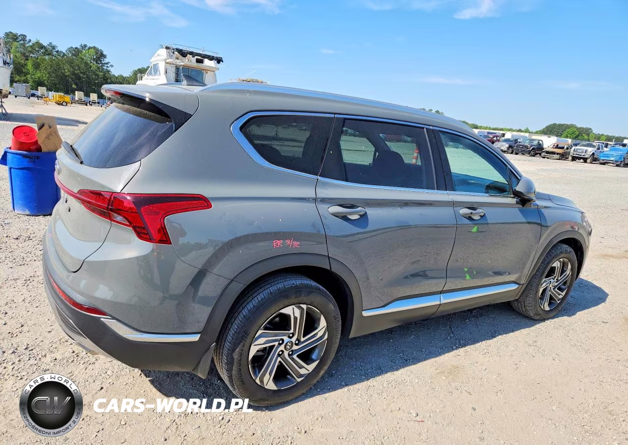 2022 Hyundai Santa Fe Sel VIN:5NMS24AJ0NH436565 - 3