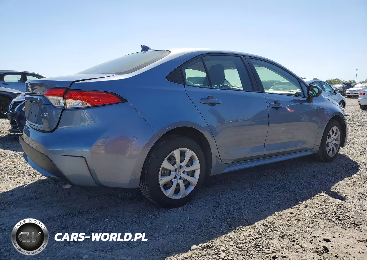 2020 Toyota Corolla Le VIN:JTDEPRAE9LJ089341 - 3