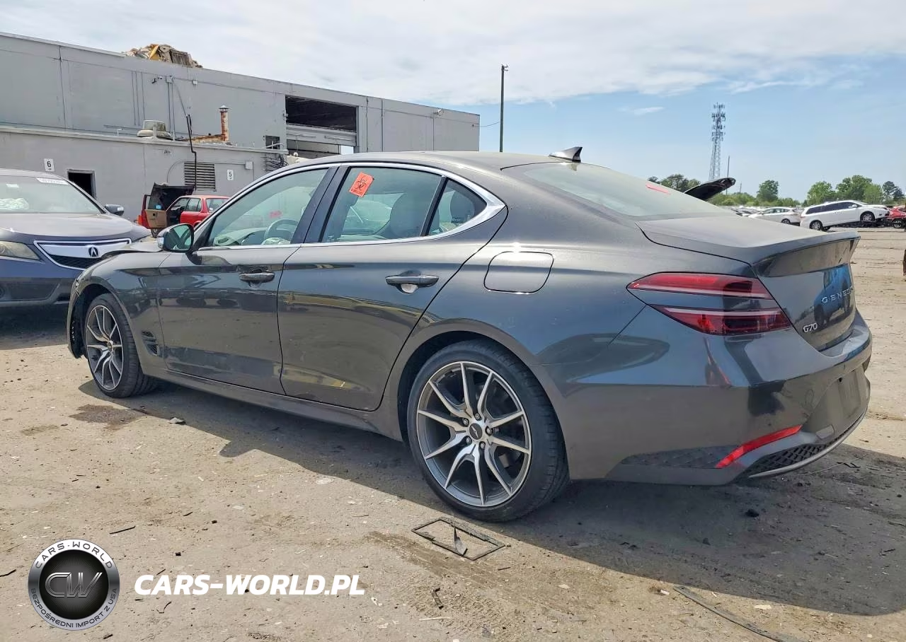 2022 Genesis G70 2.0T VIN:KMTG34TA8NU103265 - 2