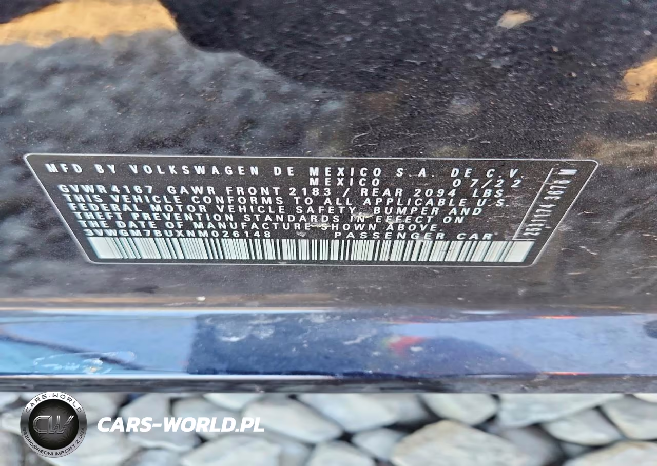 2022 Volkswagen Jetta Sel VIN:3VWGM7BUXNM026148 - 12