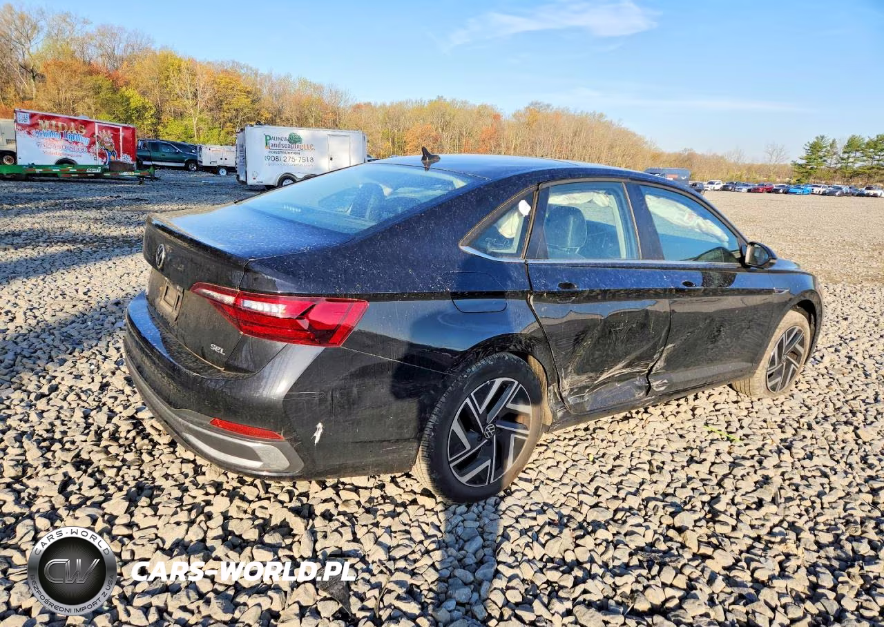 2022 Volkswagen Jetta Sel VIN:3VWGM7BUXNM026148 - 3