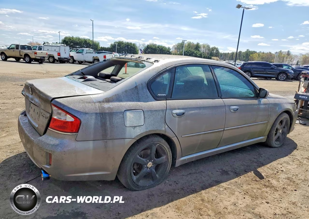 2008 Subaru Legacy 2.5I VIN:4S3BL616386219176 - 3