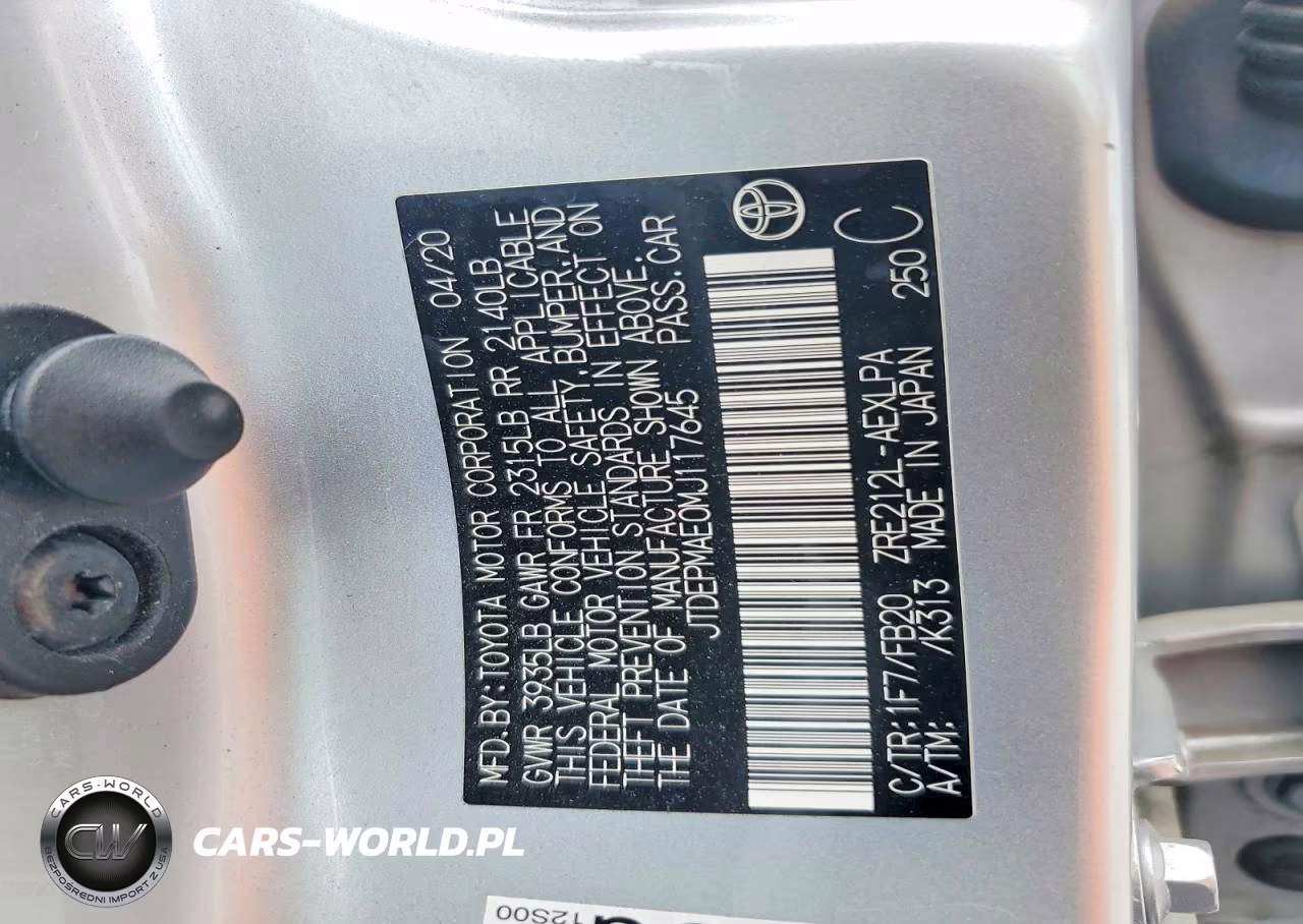 2021 Toyota Corolla Le VIN:JTDEPMAE0MJ117645 - 12