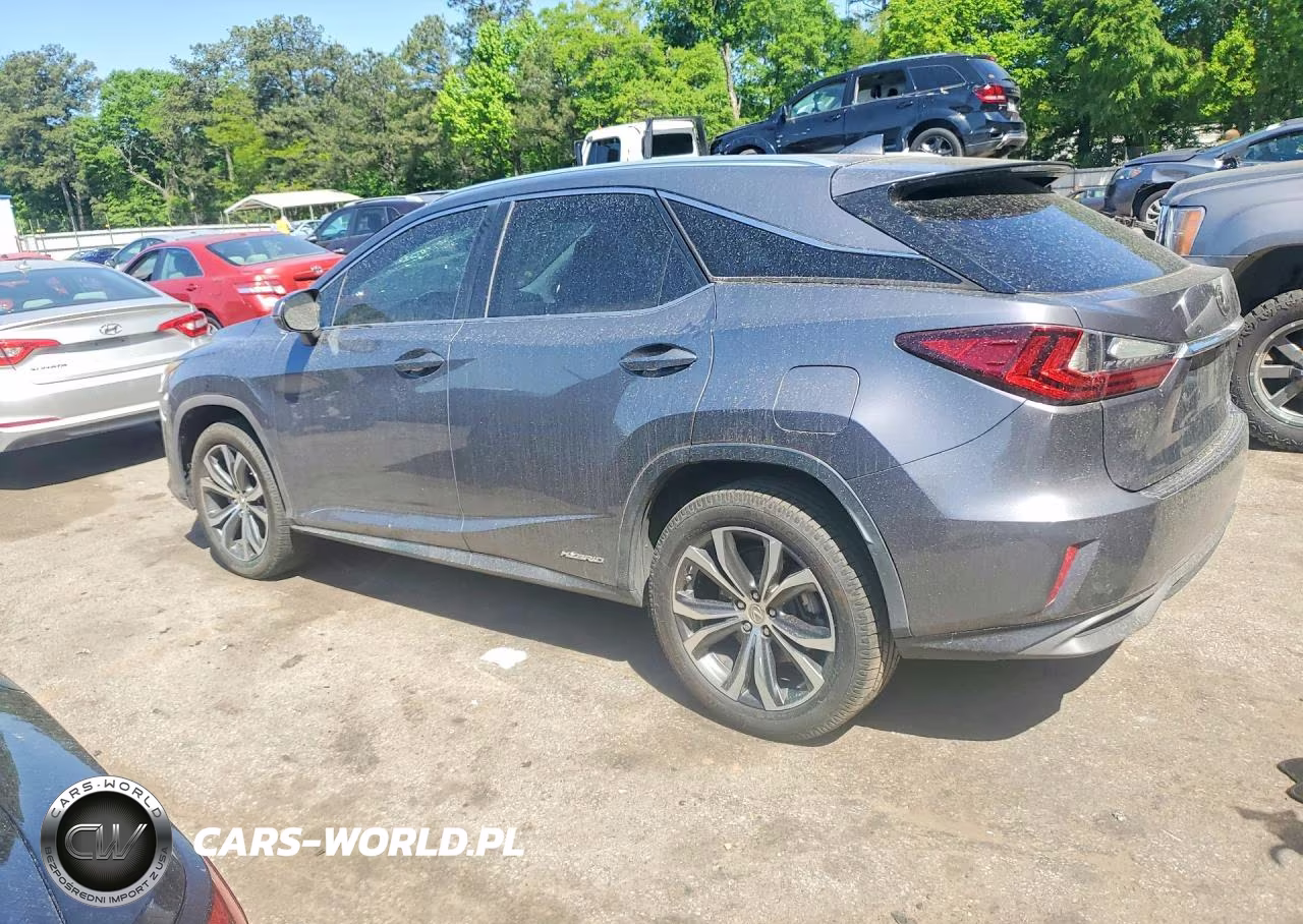 2016 Lexus Rx 450H Base VIN:2T2BGMCA9GC004138 - 2