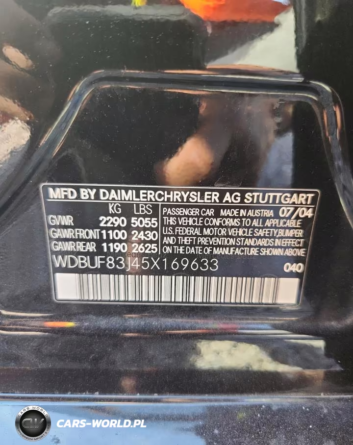 2005 Mercedes-Benz E 500 4Matic VIN:WDBUF83J45X169633 - 13