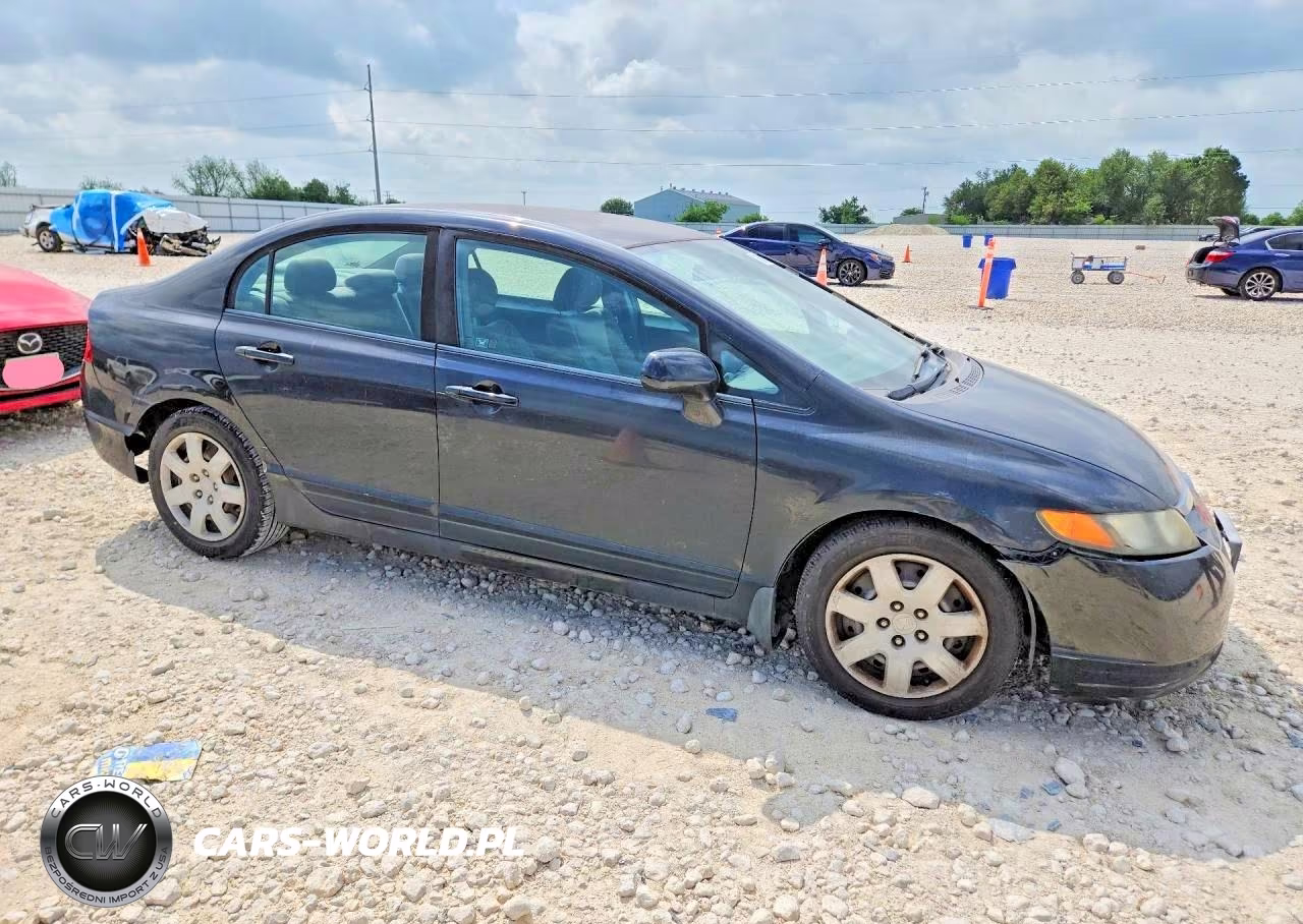 2008 Honda Civic Lx VIN:1HGFA16568L013623 - 4