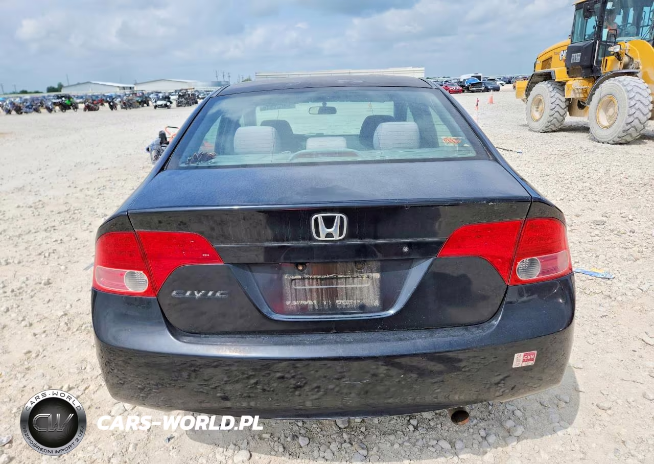 2008 Honda Civic Lx VIN:1HGFA16568L013623 - 6