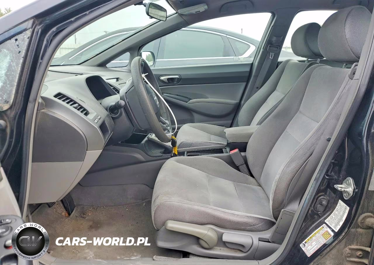 2008 Honda Civic Lx VIN:1HGFA16568L013623 - 7