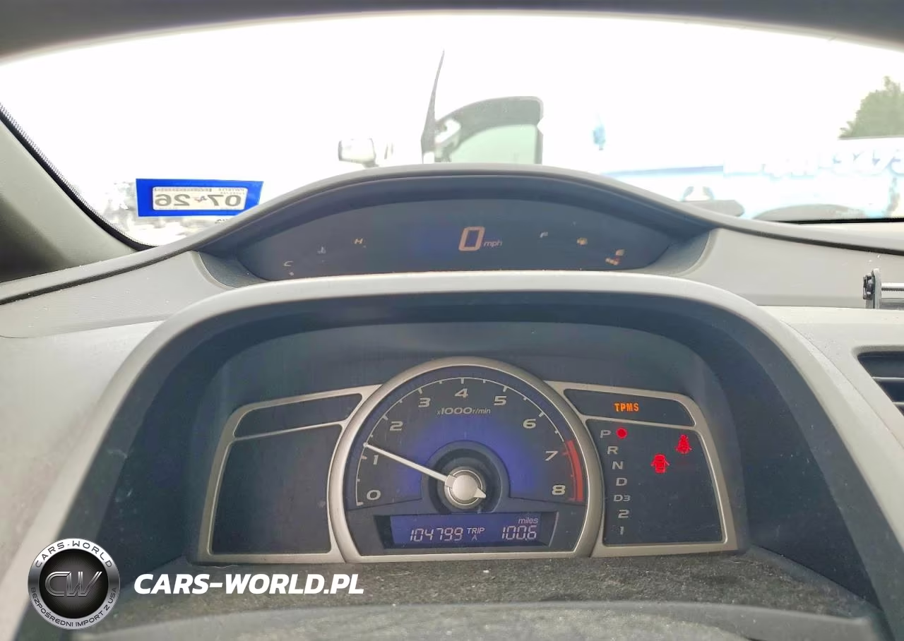 2008 Honda Civic Lx VIN:1HGFA16568L013623 - 9