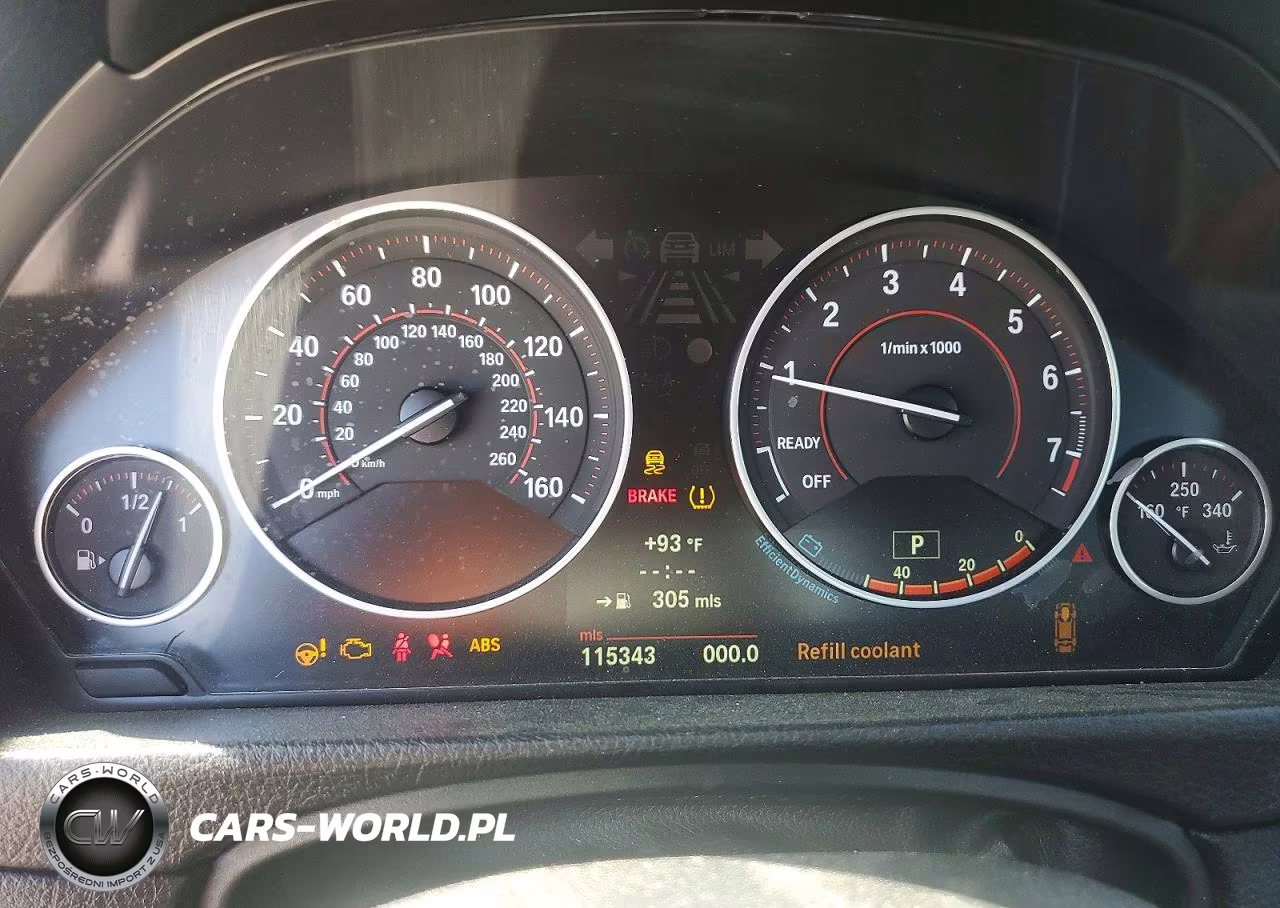 2013 BMW 335 I VIN:WBA3A9C50DF475573 - 9