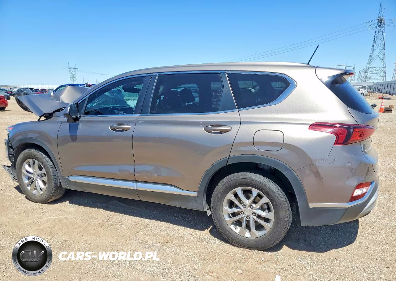 2019 Hyundai Santa Fe Se VIN:5NMS23AD7KH014664 - 2
