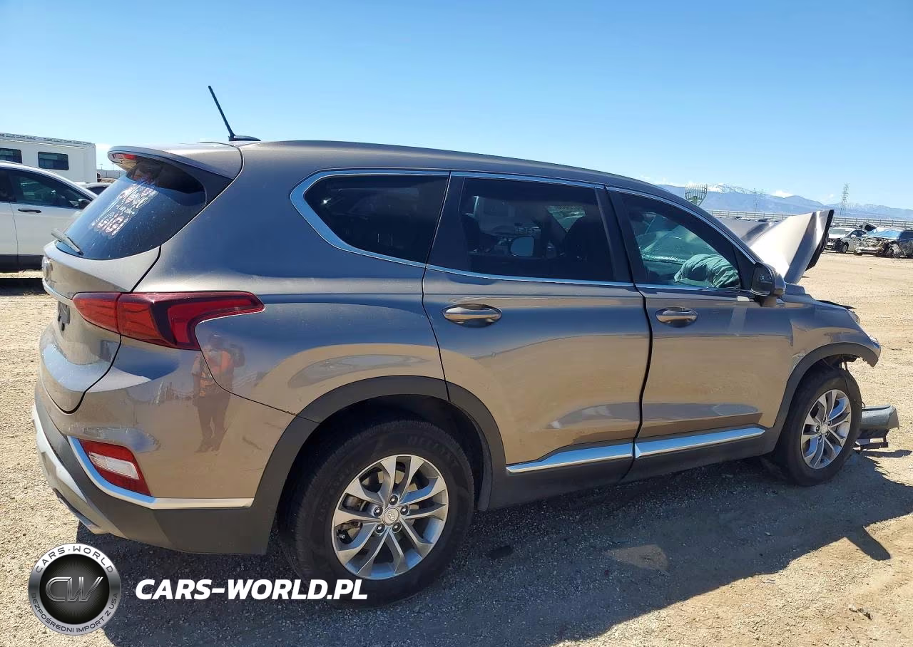 2019 Hyundai Santa Fe Se VIN:5NMS23AD7KH014664 - 3