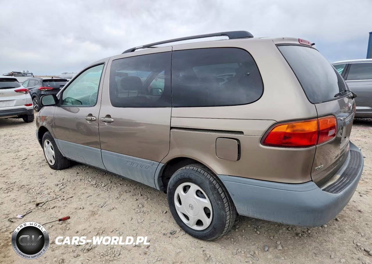 1998 Toyt Sienna VIN:4T3ZF13C3WU034522 - 2