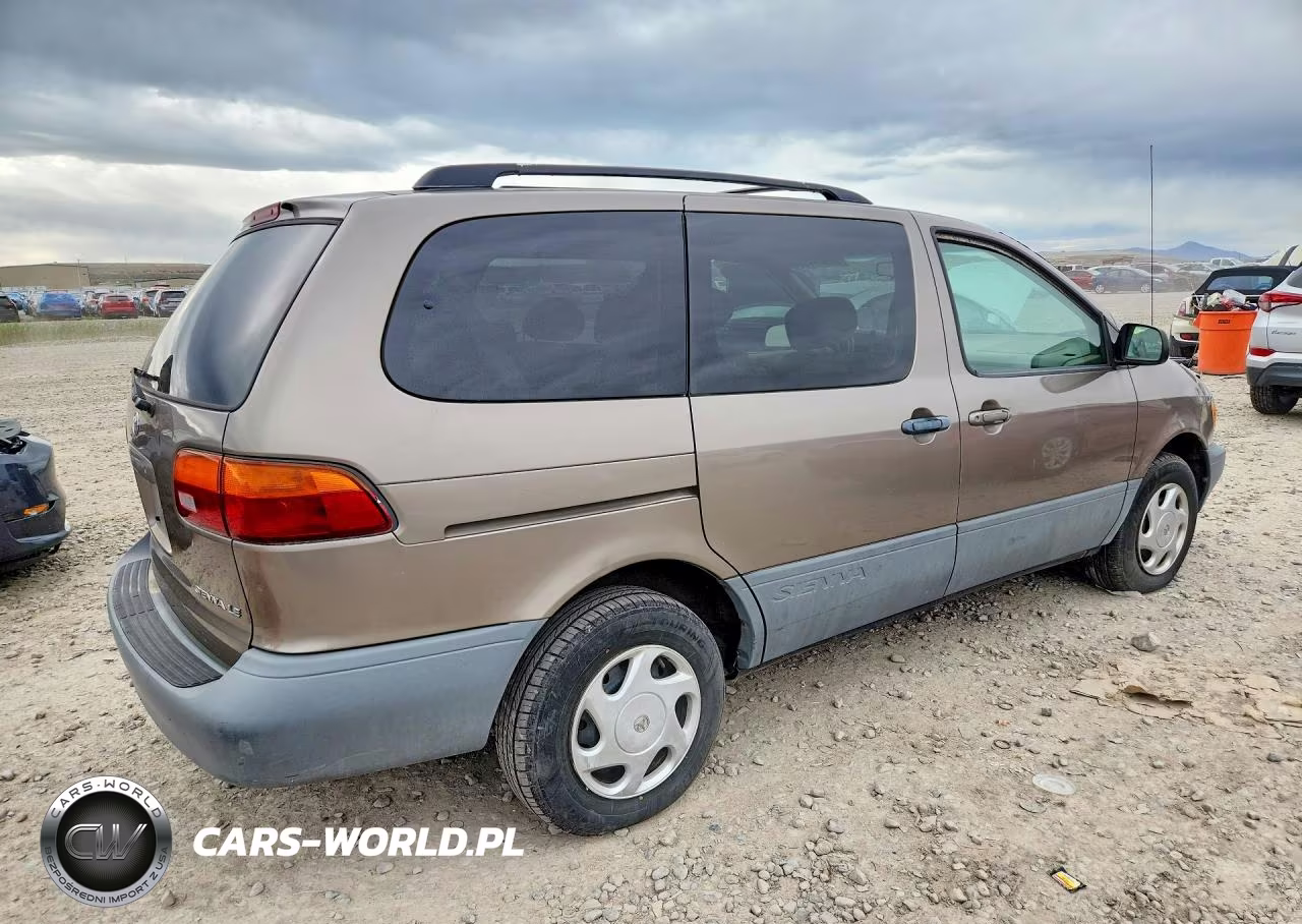 1998 Toyt Sienna VIN:4T3ZF13C3WU034522 - 3
