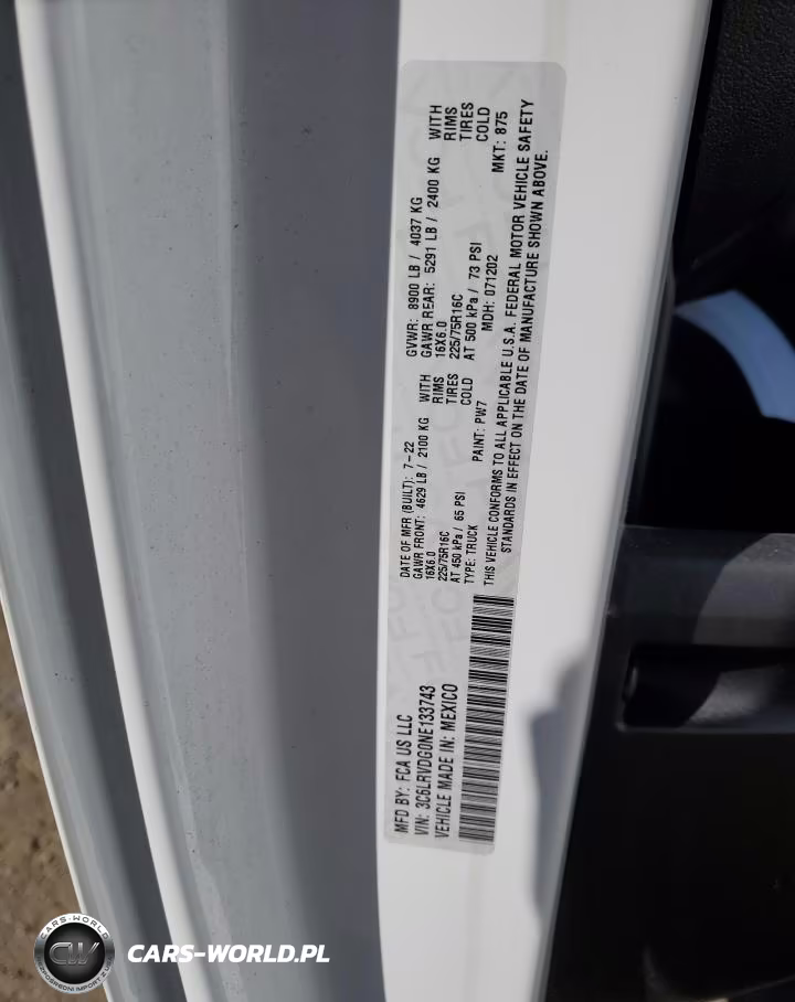 2022 Ram Promaster 2500 2500 High VIN:3C6LRVDG0NE133743 - 13
