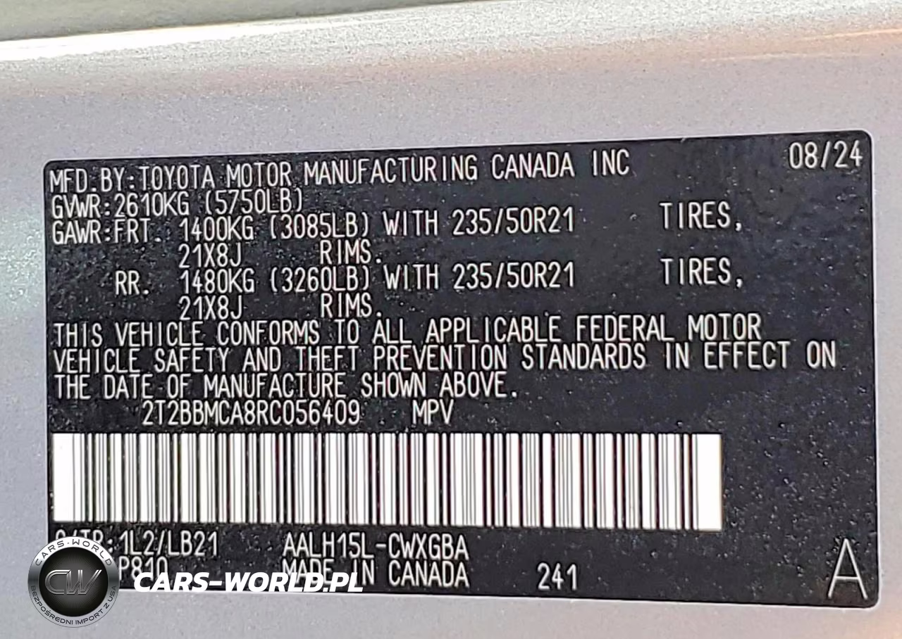 2024 Lexus Rx 350H Premium+ VIN:2T2BBMCA8RC056409 - 14