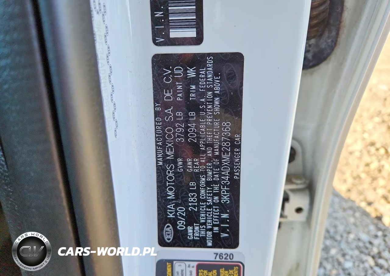 2021 Kia Forte Gt Line VIN:3KPF34ADXME287368 - 12